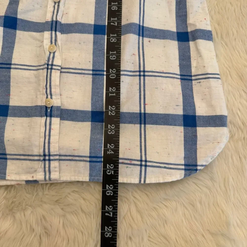 J. Crew Boy Confetti Plaid Button Down Shirt 0P
